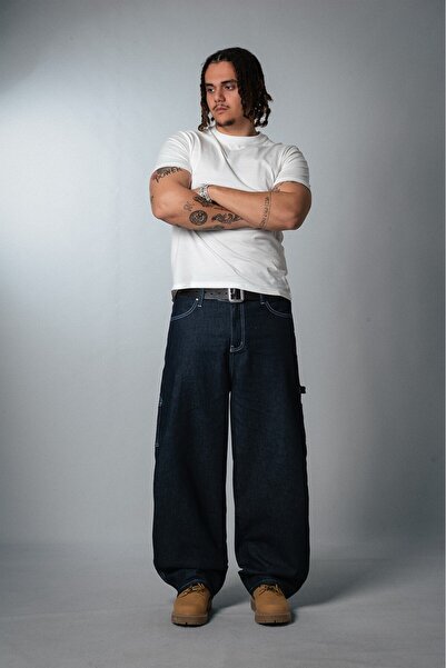 Crupt Studio Raw Carpenter Super Baggy Men's Jean Pants