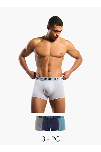 FAV سراويل داخلية رجالية مطبوع - عبوة من 3 قطع