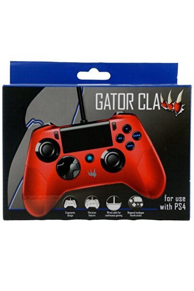 Orb Controller Gator Claw Wired Red - Playstation 4
