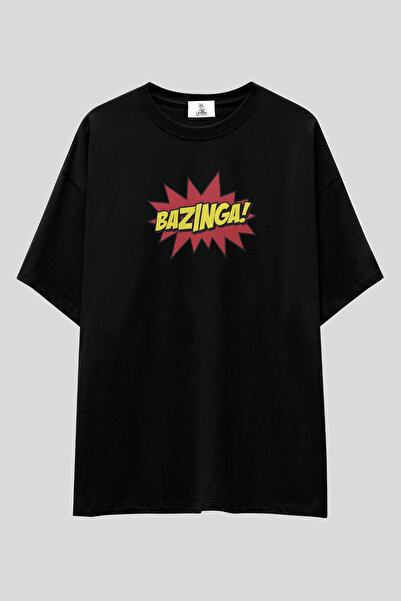 UmbraWear Tricou supradimensionat The Big Bang Theory "Bazinga" |   Tricou un...