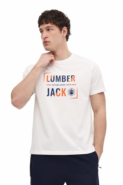 lumberjack 6m Okina White Men's T-Shirt