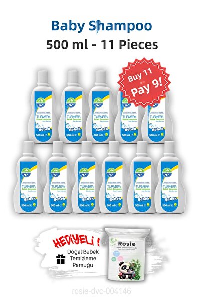 Turmepa اشتري 11 PAY 9 شامبو تورميبا للأطفال 500 مل وروزي