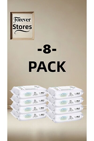 Sleepy منشفة بيو ناتشورال للعناية بالأطفال حديثي الولادة 8x40 (320 ورقة)