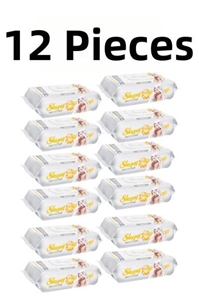 Sleepy منشفة مبللة حساسة 12x90 12 عبوة 1080 ورقة