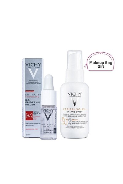Vichy Capital Soleil 40 Ml Sun Cream + Liftactiv Supreme H.A Epidermic - Phot...