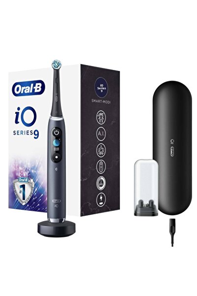 Oral-B فرشاة أسنان قابلة لإعادة الشحن Io-9 - سوداء
