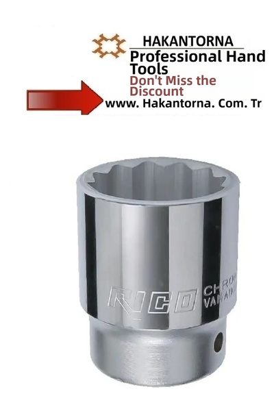 HakanTorna Ht- Rico 3/4 30mm 12 Corner Short Star Socket
