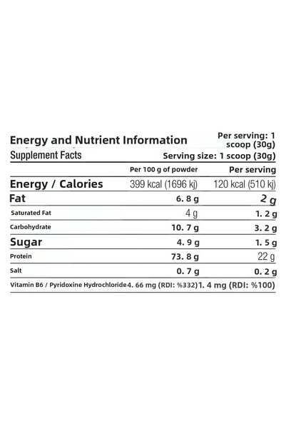 West Nutrition Whey Protein Powder 540 Gr 18 Servings Gingerbread Flavor