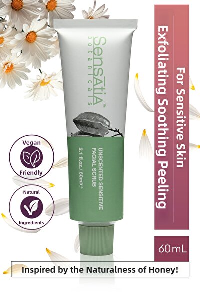 Sensatia Botanicals Unscented Natural Peeling for Sensitive and Allergy-Prone...