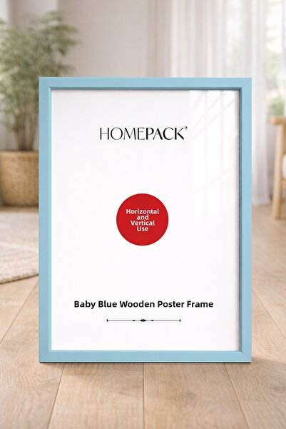 HOMEPACK Light Blue Framed Poster Frame, Blank Frame, Picture Frame Lightblue...