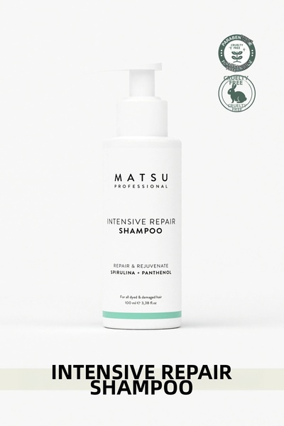 MATSU شامبو العناية بالشعر المكثف لإصلاح الشعر المصبوغ والتالف
