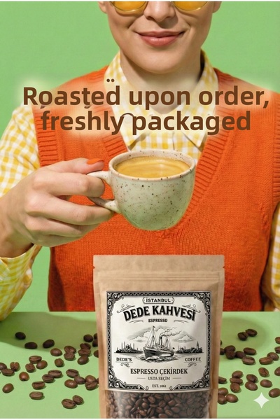 Dede Kahvesi Espresso Core Qualified Coffee Barista Series Intense Aroma (Col...