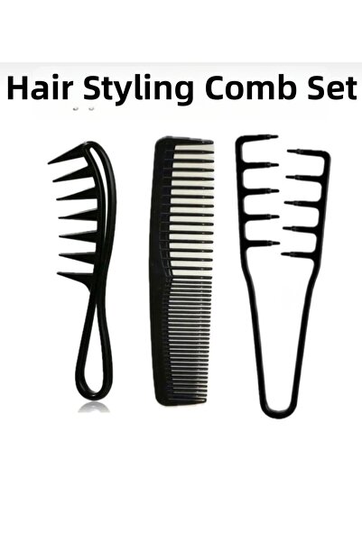 Lusso Shopping مجموعة مشط تصفيف الشعر