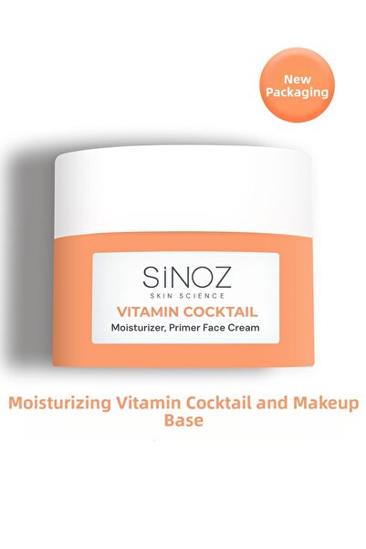 SİNOZ Vitamin Cocktail-Moisturizing Nourishing Repairing Face Cream (Vitamin ...