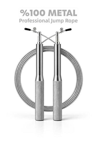 Telvesse حبل قفز فاخر قابل للتعديل مصنوع من الفولاذ بنسبة 100%، حبل قفز قابل ...