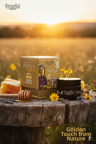 ROSELLA Bee Milk Propolis Cream 100% Natural 50 ml
