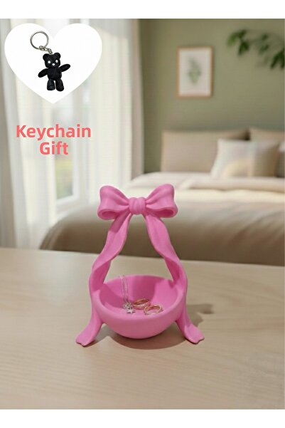 hediyesepetinde 🎀   Suport elegant pentru bijuterii și accesorii cu design t...