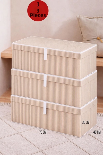 ALAS 3 Τεμάχια Θήκη Πολλαπλών Χρήσεων για Ρούχα και Μαξιλάρια κάτω από το κρε...