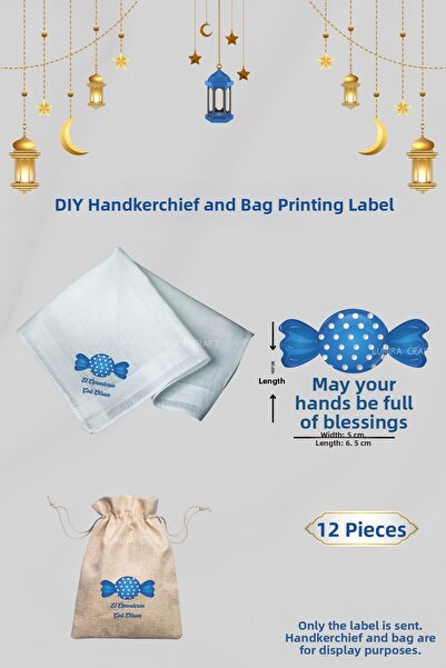 Burak Baskı Tasarım مناديل ورقية زرقاء اللون وورق طباعة، نقل حراري DTF يلتصق ...