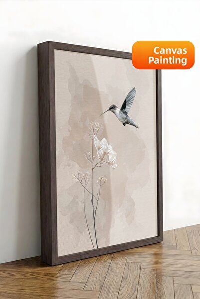 Postifull Pictură murală, Tablou pe pânză cu ramă maro de lux, Seria Ritual, ...