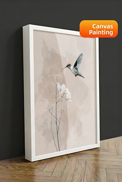 Postifull Pictură murală, Tablou pe pânză cu ramă albă de lux, Seria Ritual, ...