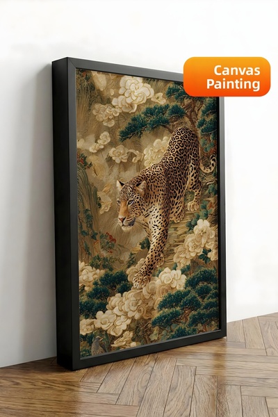 Postifull Стена изкуство, луксозна черна рамка платно изкуство, ритуал серия,...