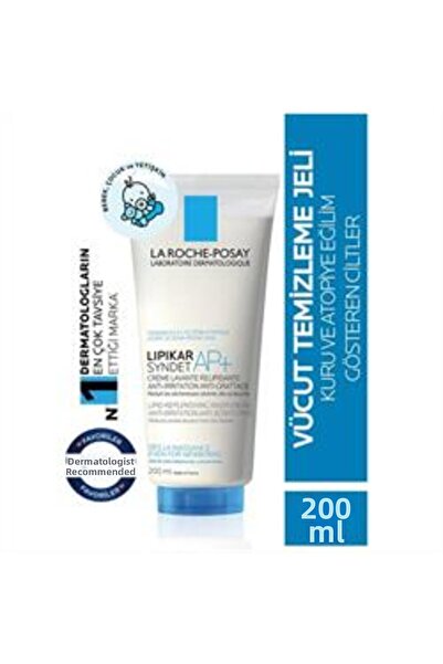 Baby La Roche Posay Lipikar Syndet AP+ - غسول الجسم التأتبي والحساس 200 مل (إ...