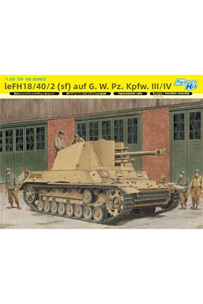 Generic Brand 6710 1/35 Scale, Lefh18/40/2 (Sf) on G.W. Chassis. Kpfw.Iii/Iv ...