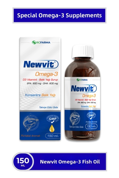 Newvit Omega 3 Syrup 150 ml