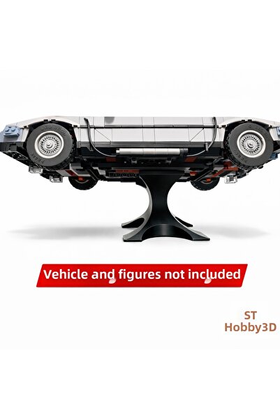 STHOBİ3D Lego 10300 Icons Back to the Future Time Machine Display Stand