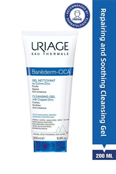 Uriage Bariederm Επανορθωτικό και Καταπραϋντικό Καθαριστικό Τζελ Προσώπου και...
