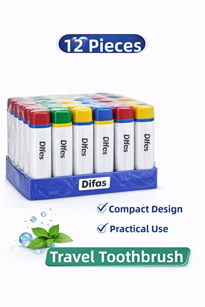 CT STONES Set de periuță de dinți și pastă de dinți Difas Travel Type |   Por...