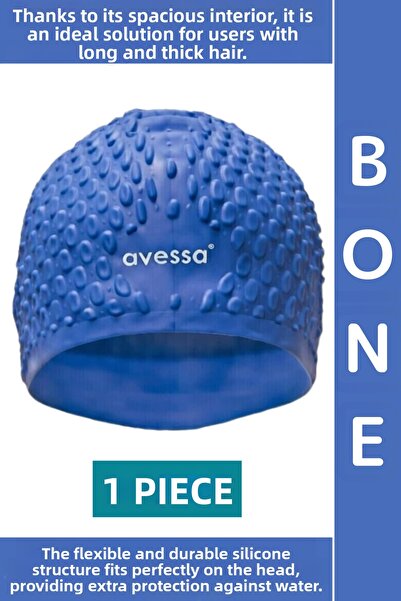 Wintoup # Swimming Cap Water-Proof Flexible Soft Silicone Pool Sea Swimming W...