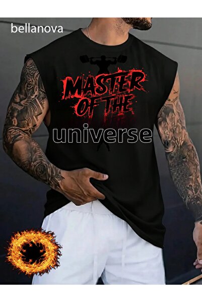 valeriae Men's Sports and Casual Stylish Printed Cotton Fabric Black Fitness ...