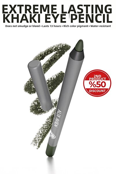 Alix Avien Green Eye Liner Long-Lasting Waterproof Non-Flocking and Non-Dispe...