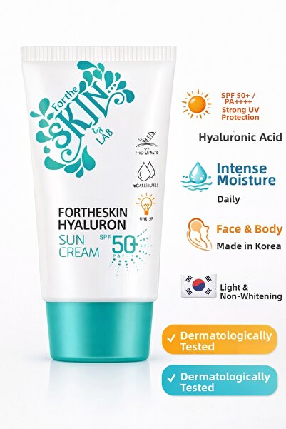 JEJUDO كريم الشمس هيالورون SPF50+ PA++++ 50 مل - واقي شمسي كوري المنشأ مع ترط...