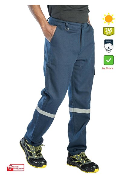 Frekans İş Güvenliği İş Kıyafetleri Safesawa Oscarthin 16/12 Summer Pants Nav...