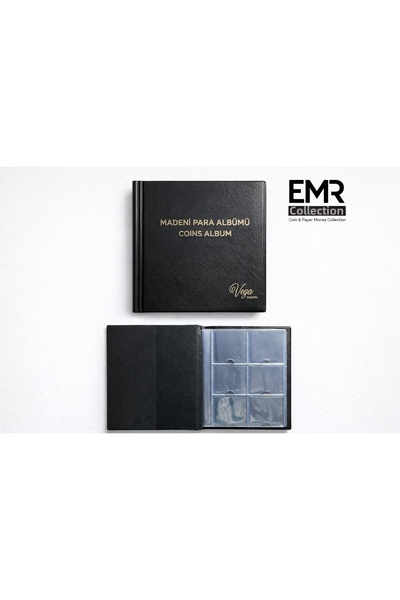 emir koleksiyon coin & paper collection Album pentru monede, dimensiune mică,...