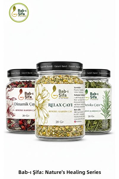 Bab-ı Şifa Special Herbal Tea Set for Ramadan Sahur-İftar-Yatsi Remain in Goo...