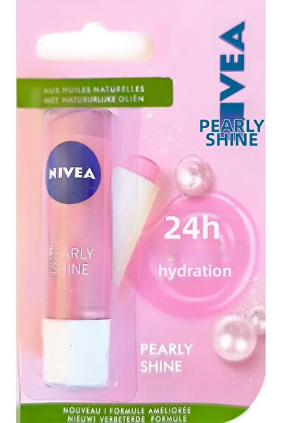 NIVEA كريم العناية بالشفاه بيرلي شاين 4.8 جرام