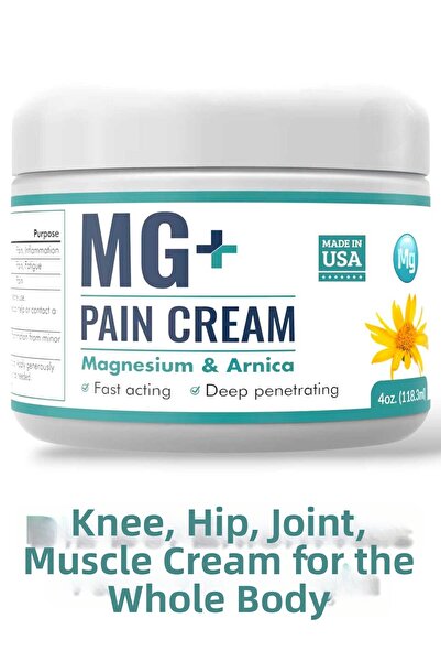 ULFİSU COSMETİCO كريم تدليك لتخفيف الآلام من إم جي مغنيسيوم - كريم المغنيسيوم