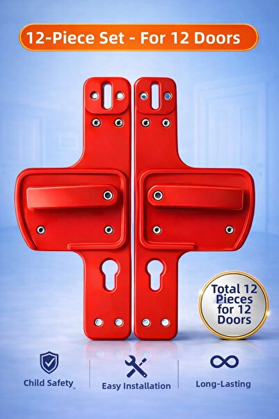 Life 360 Дръжка за бариерна врата | Безопасна за деца | За училища и детски г...