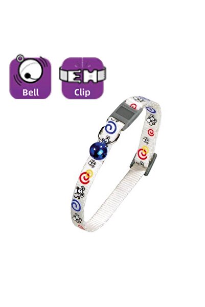 Karlie جرس طوق القط. 30 سم أبيض