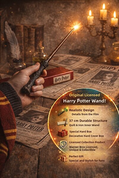 TOYFEST Harry Potter Wand 37 cm Warner Bros Licensed Original Boxed Collectib...