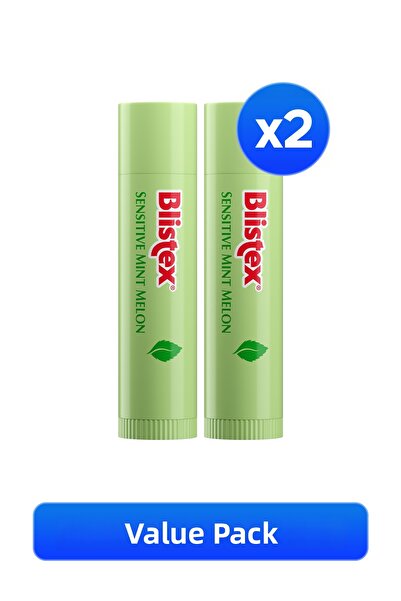 Blistex البطيخ النعناعي الحساس - كريم العناية بالشفاه المغذي والمرطب بخلاصة ا...