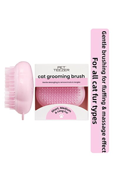 Tangle Teezer فرشاة تمشيط للقطط من بيتي تيزر باللون الوردي الميلينيال