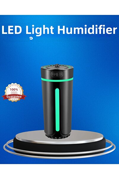 CT STONES Umidificator de aer cu LED-uri și conexiune USB, difuzor de abur pe...