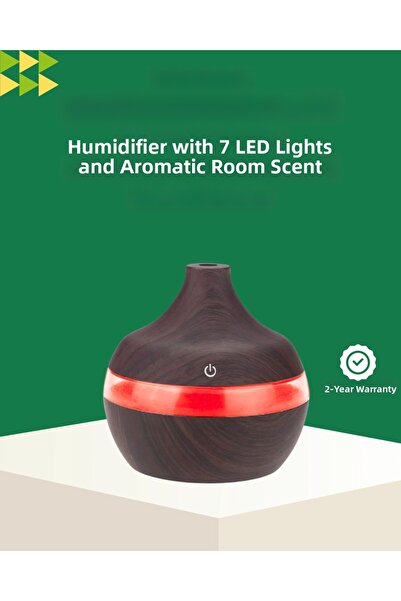 CT STONES Difuzor silențios de umidificare a aerului cu ultrasunete, alimenta...