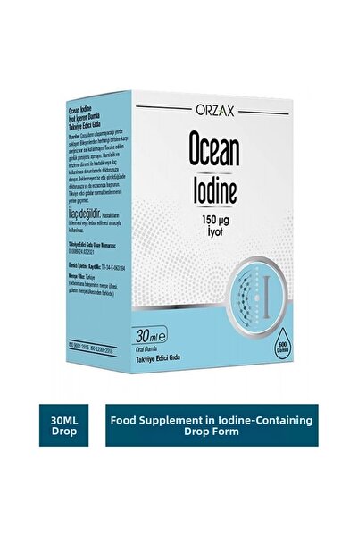 Orzax Ocean Iodine 150 ?G Iodine Supplementing Food 30 ml