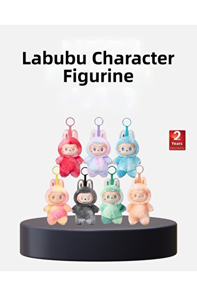 Lisinya Labubu Collectible Plush Toy – Soft Fabric, Decorative Design, Gift -...